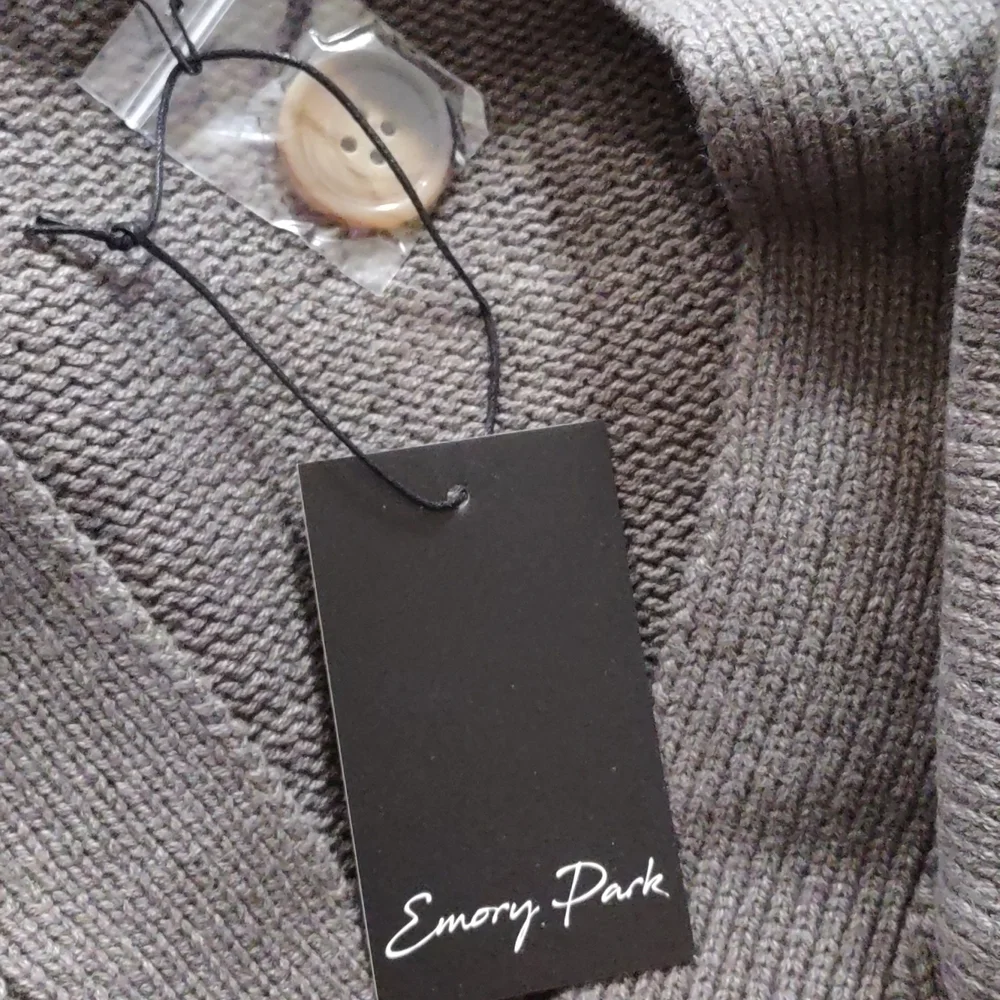 LAST ONE ⚡Boho  Cropped Pocket  Button up Cardigan Sweater - Picture 6 of 12
